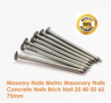 Masonry Nails Metric Masonary