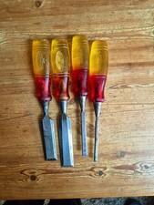 Marpels wood chisels x4