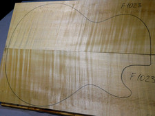 Flame Maple Carved Top for