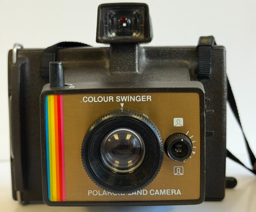 Vintage polaroid land camera - vintage,