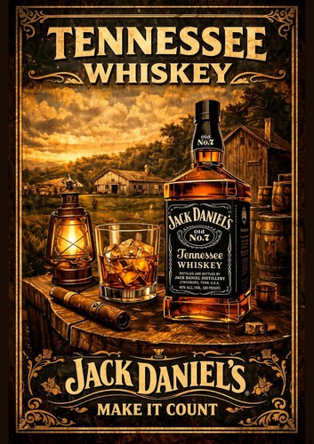 Jack daniel whiskey art - jack,