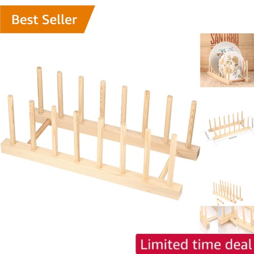 Stylish wooden dish - wooden,