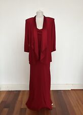 Alexon Red Dress & Jacket Size