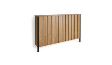 Loft Living Large Radiator Cover Oak Stylish Home Decor