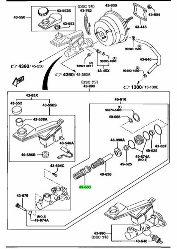 Oem mazda floating piston - mazda,