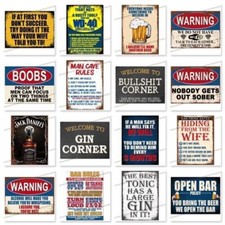 Metal Signs Vintage Retro