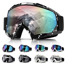 Ski Snowboard Goggles Winter Sports Windproof Dustproof Protective Glasses UV400