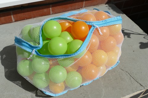 Soft plastic balls - 93,