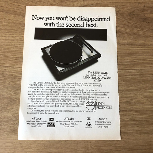 Hifis29 magazine advert 11x8 - magazine,