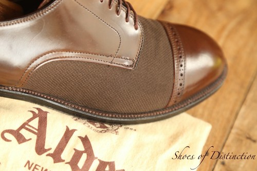 Alden brown shell cordovan - shell,