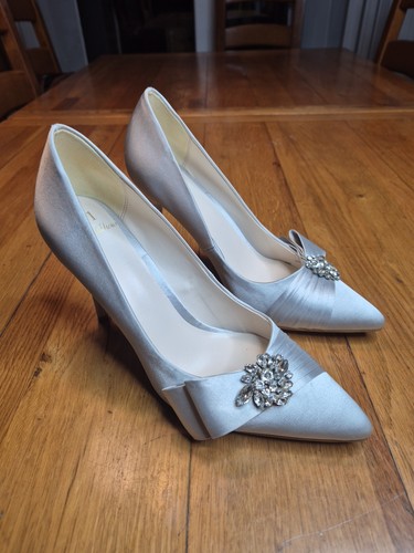Jenny packham silver satin - silver,