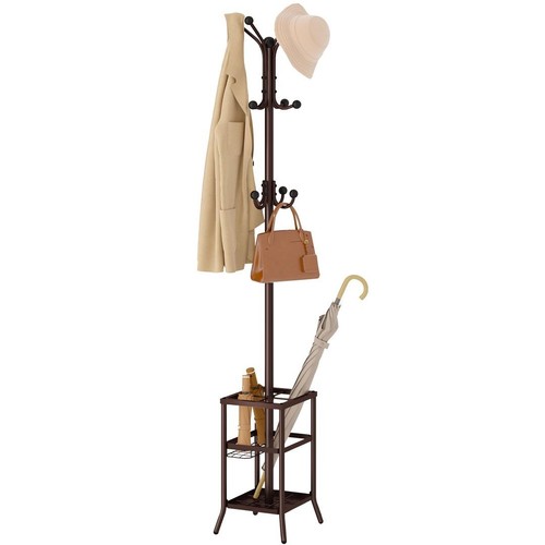 Freestanding metal coat stand - freestanding,