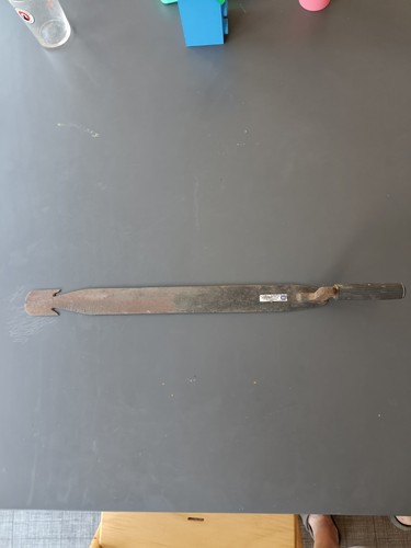 Vintage 60cm slate ripper - slate,