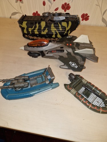 Army vehicles plane - tank, and