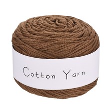 1 Pcs Crochet Yarn Knitting Yarn Blanket Yarn for Crocheting Brown
