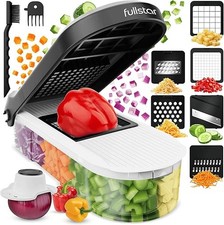 Fullstar Vegetable Chopper Cutter & Mandoline Vegetable Slicer - Veggie Onion