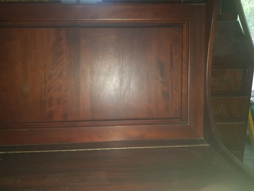 Church pew bench with opening - pew,