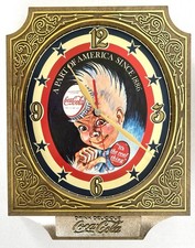 Vintage Coca-Cola Coke Sprite Boy Clock Retro 1970's
