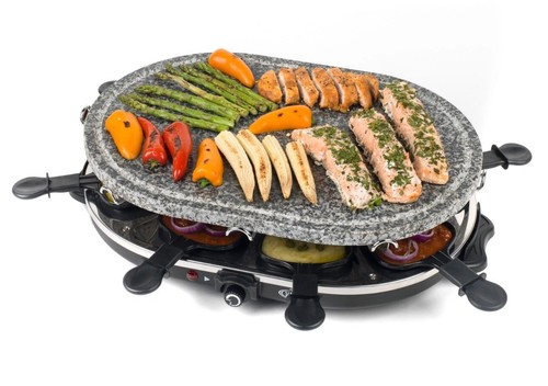 Electric stone raclette - stone,