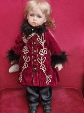vintage knightsbridge collection porcelain doll 19in tall