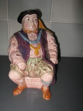 Vintage Toby Jug Henry VIII Mug Pitcher Melba Ware England