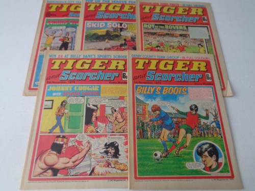 Tiger and scorcher comics - scorcher,