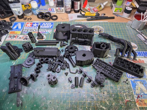 Scale printed ford - 1/4,