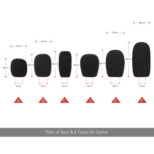 Mini microphone windscreens - microphone,