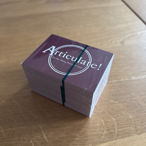Articulate board game 2002 - game,