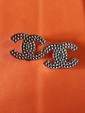 CHANEL CC LOGO PUNCHED DOT