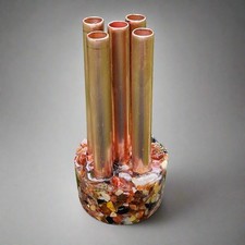 Sunset 5 Pipe Copper Orgonite