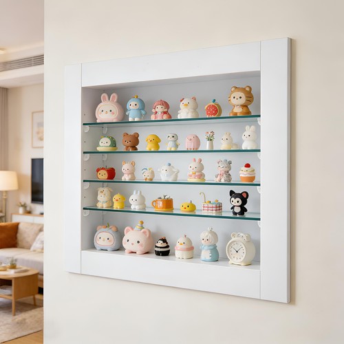 Wall mounted display cabinet - wall,