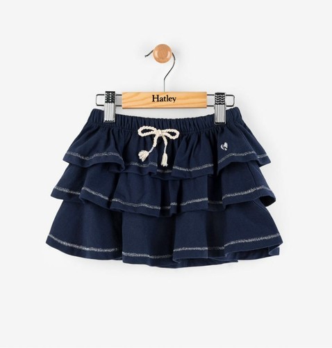 Hatley girl navy ruffle - hatley,