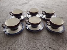Denby storm plum Tea Cups and