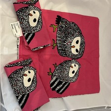 IKEA Gulort OWLS Pillow Pink