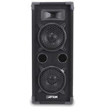 Max 170.664 Dual 6" Passive DJ Party Speaker 600W Bass Reflex System