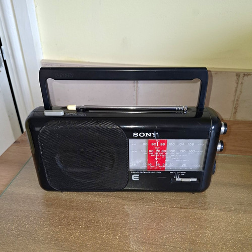 Sony icf 750l vintage - sony, portable