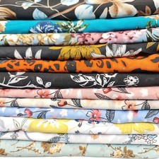 *Clearance Offer* Crepe Chiffon Fabric Soft Sheer Dress Craft Material 58" Meter