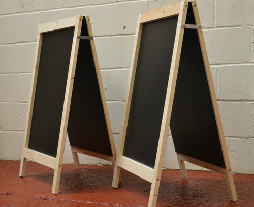 Large boards with - ,