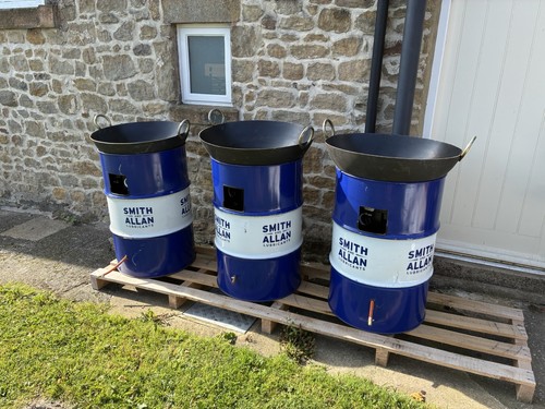 Oil drum gas - oil, bbq/burner