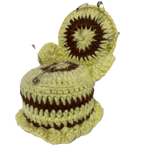 Hand made crocheted yellow - crocheted,