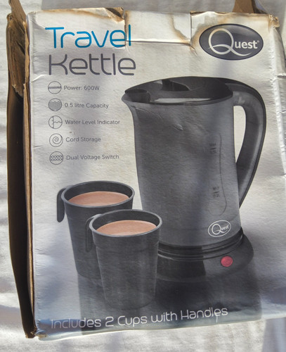 Compact travel electric kettle - compact,