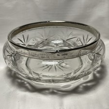 Antique Sterling Silver Rimmed