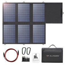 ALLPOWERS 60W Solar Panel Foldable with USB-C Output for Laptop & Powerstation