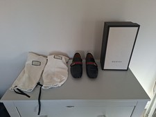 Mens Black Authentic Gucci GG