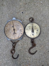 X2 VINTAGE ANTIQUE SALTER'S