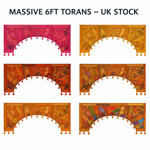 6ft torans indian patchwork - xl,