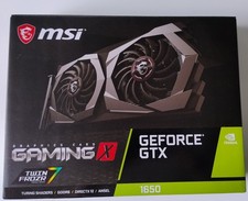 MSI GeForce GTX 1650 Gaming X