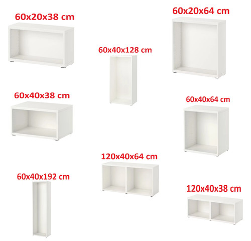Ikea besta bestå frame white - ikea,