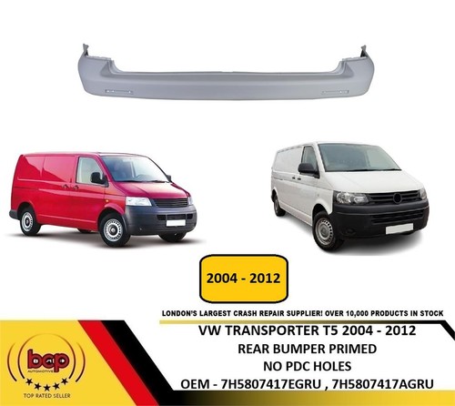 Transporter rear bumper t5 - vw,